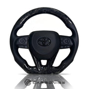 Toyota Corolla/Crown/Camry/Rav4/Harrier (Forged Carbon Fiber+Perforated Leather) @3 by CARBONISE