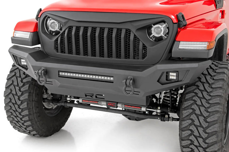 Front Bumper Skid Plate Jeep Gladiator JT/Wrangler JK & JL/Wrangler Unlimited 4WD by Magwarehouse.com