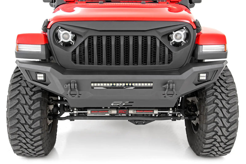 Front Bumper Skid Plate Jeep Gladiator JT/Wrangler JK & JL/Wrangler Unlimited 4WD by Magwarehouse.com