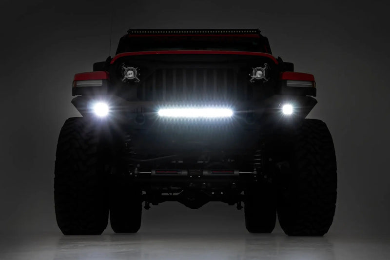 Front Bumper Skid Plate Jeep Gladiator JT/Wrangler JK & JL/Wrangler Unlimited 4WD by Magwarehouse.com