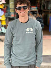 Moana SUP and Surf sweatshirt Moana Urenui Crew Sweatshirt - Mens Moana Urenui Crew Sweatshirt - Mens