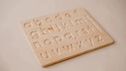 Wooden Lower Case Letter Tracing Board - QToys | Montessori Toy NZ by Curious Moonbeam