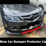 Car Body Spoiler Splitter Kit Bumper Protector Lip by salelink.co.nz