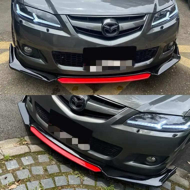 Car Body Spoiler Splitter Kit Bumper Protector Lip by salelink.co.nz
