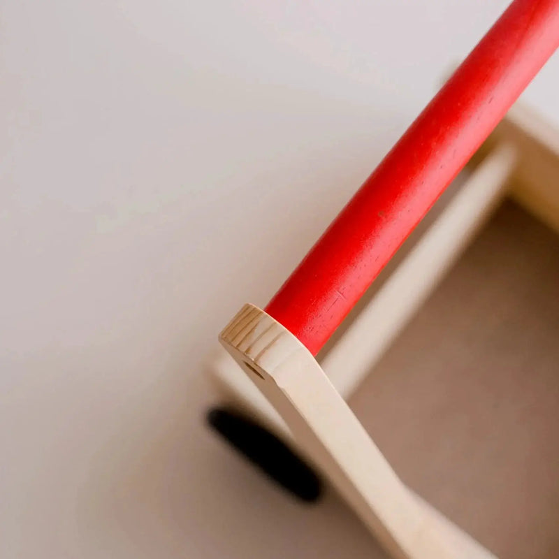 Wooden Classic Baby Walker - QToys | Wooden Toy NZ by Curious Moonbeam