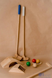 Mini Golf Set - QToys | Wooden Toy NZ by Curious Moonbeam