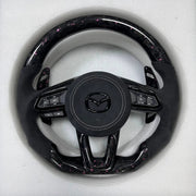 Mazda Steering Wheel (Fogred Carbon Fiber+Alcantara) @2 by CARBONISE