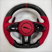 Jaguar Steering Wheel (Carbon Fiber+Alcantara) @3 by CARBONISE