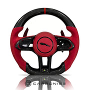 Jaguar Steering Wheel (Carbon Fiber+Alcantara) @3 by CARBONISE