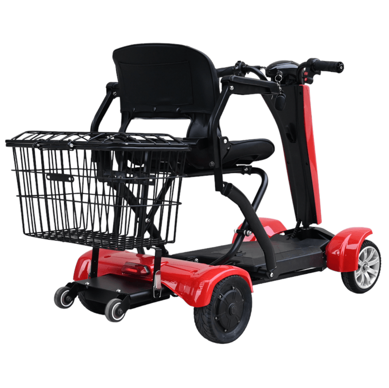 Kiwi eRide Kiwi eRide Auto-Folding 4 Wheel Electric Scooter Mobility Scooter – Compact & Portable Auto-Folding 4 Wheel Electric Scooter Mobility Scooter – Compact & Portable