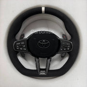 Supra Steering Wheel (Alcantara) #15 by CARBONISE