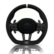 Supra Steering Wheel (Alcantara) #15 by CARBONISE