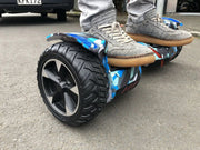 Kiwi eRide Kiwi eRide CHIC OFFROAD hoverboard CAMOUFLAGE BLUE with bluetooth speaker CHIC OFFROAD hoverboard CAMOUFLAGE BLUE with bluetooth speaker