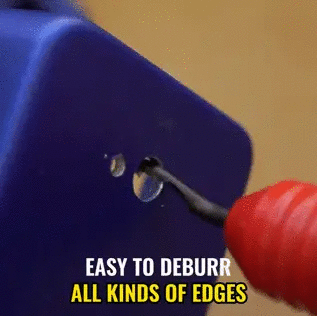 Deburring Tool with 10 Heavy Duty Deburring Blades, Precision Edge Burr Removal on Metal, 3D Printing Plastic, Resin, Steel, Copper, PVC by Resin Art NZ