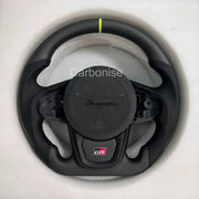 Supra Steering Wheel(Matte Carbon Fiber+Alcantara) #07 by CARBONISE