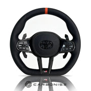 Supra Smooth Leather Steering Wheel#06 by CARBONISE
