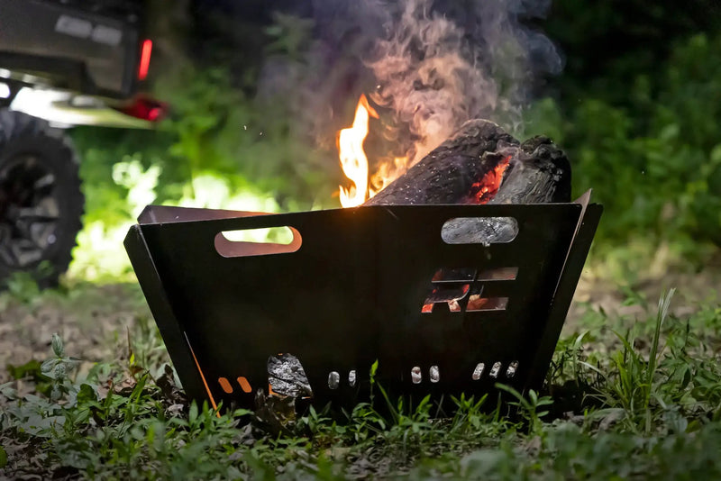 Overland Collapsible Fire Pit w/Carry Bag by Magwarehouse.com