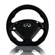 Infiniti Alcantara Steering Wheel #02 by CARBONISE