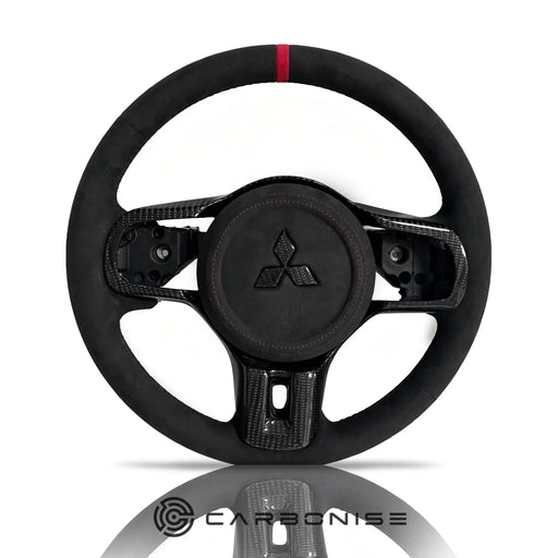 Mitsubishi Lancer EVOLUTION 10 Steering Wheel (Alcantara) by CARBONISE
