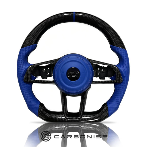 Nissan Z (RZ34) Steering Wheel (Carbon Fiber+Perforated Leather) by CARBONISE
