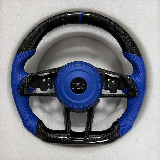Nissan Z (RZ34) Steering Wheel (Carbon Fiber+Perforated Leather) by CARBONISE