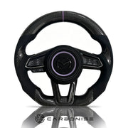 Mazda Steering Wheel (Carbon Fiber+Alcantara) @8 by CARBONISE