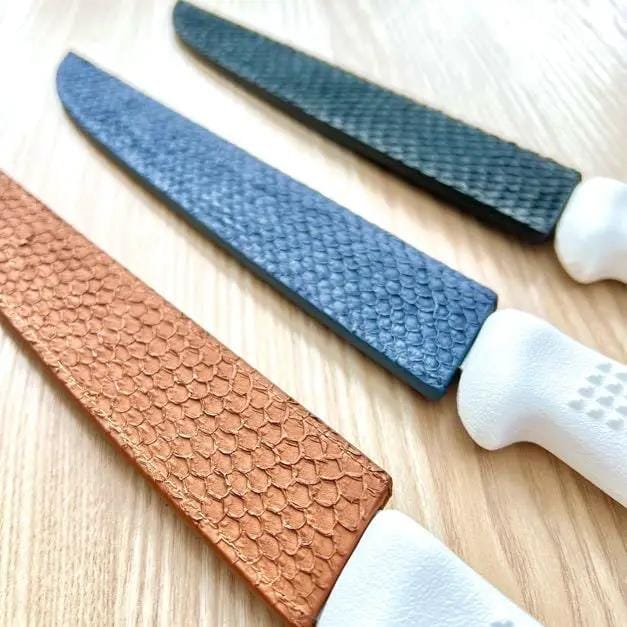 Fish Leather Knife Sheath by Ofishal