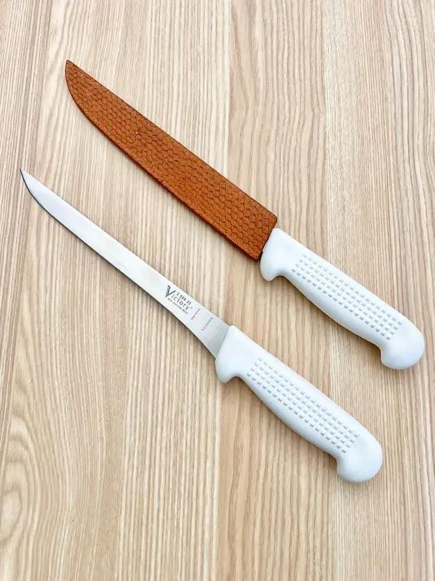 Fish Leather Knife Sheath by Ofishal