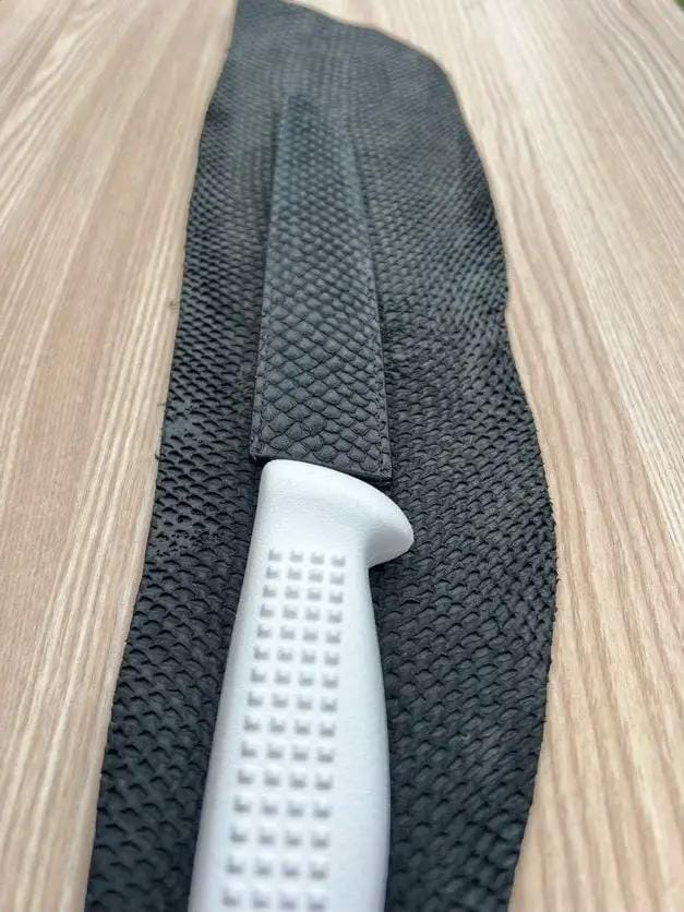 Fish Leather Knife Sheath by Ofishal