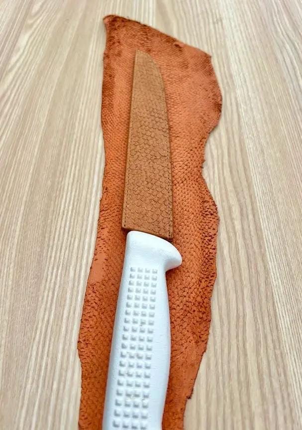 Fish Leather Knife Sheath by Ofishal