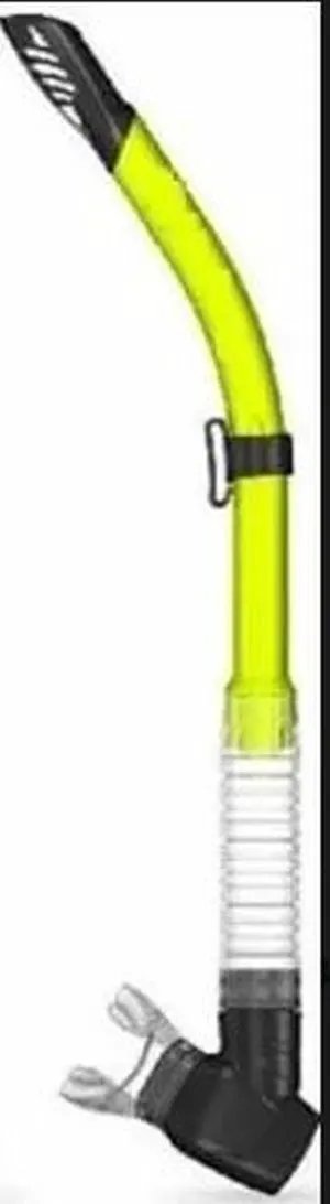 Immersed Dropaway Purge Snorkel Yellow by NZ Diver