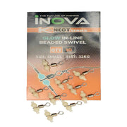 INOVA Glow In-Line Beaded Swivel by Lure Me