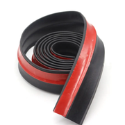 Car Front Bumper Lip Skirt Protector Splitter Body Spoiler Rubber Universal 2.5M by salelink.co.nz