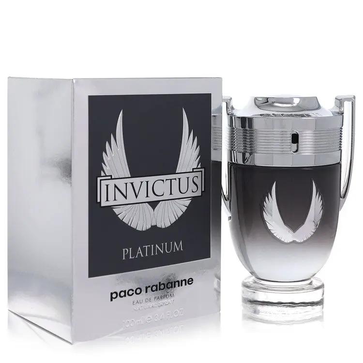 Invictus Platinum Eau De Parfum Spray by Paco Rabanne 100 ml by Brands HD