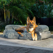 Brooklyn® Chew Resistant Luxe Lounger (2-in-1 Dog Bed) by The Brooklyn
