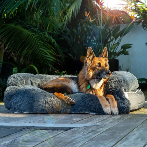 Brooklyn® Chew Resistant Luxe Lounger (2-in-1 Dog Bed) by The Brooklyn