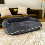 Brooklyn® Chew Resistant Luxe Lounger (2-in-1 Dog Bed) by The Brooklyn
