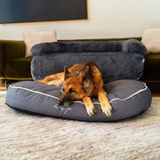 Brooklyn® Chew Resistant Luxe Lounger (2-in-1 Dog Bed) by The Brooklyn