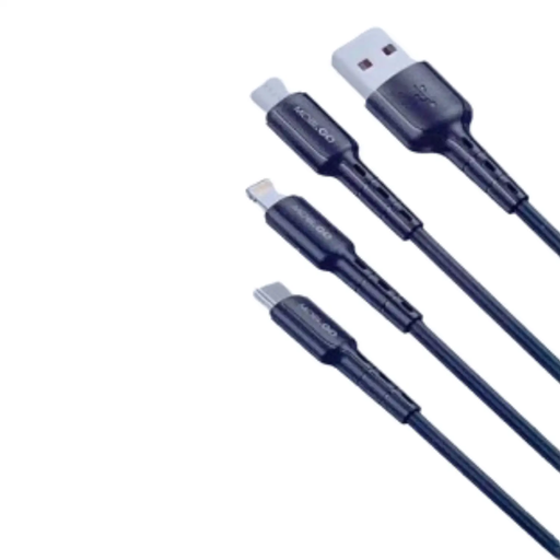 Mobigo 1.2m 3 In 1 Cable GO3TLM by 9eight5