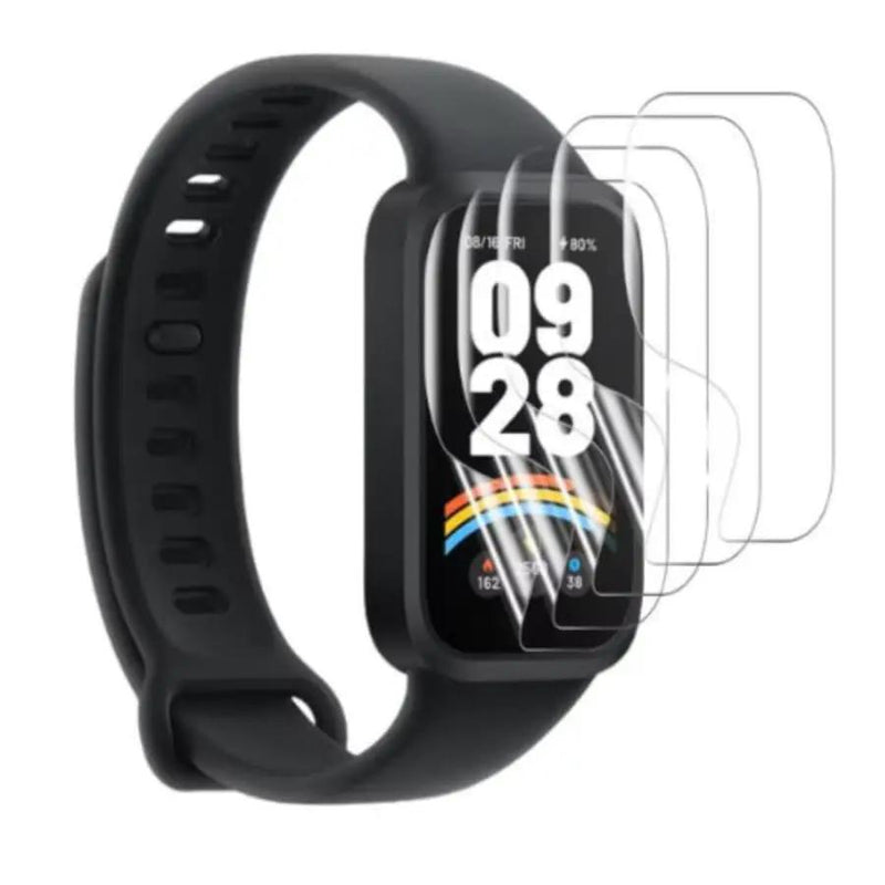 Hydrogel Screen Protector for Xiaomi Smart Band 9 Active/Redmi Smart Band 3 (Pack of 6) by That Watch Shop