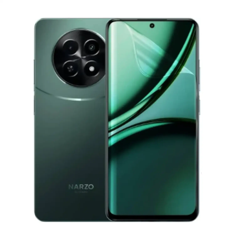 Hydrogel Screen Protector for Realme Narzo 70x (Pack of 2) by 9eight5