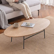 sue-e furniture Coffee Tables Elegant Oval Coffee Table Elegant Oval Coffee Table