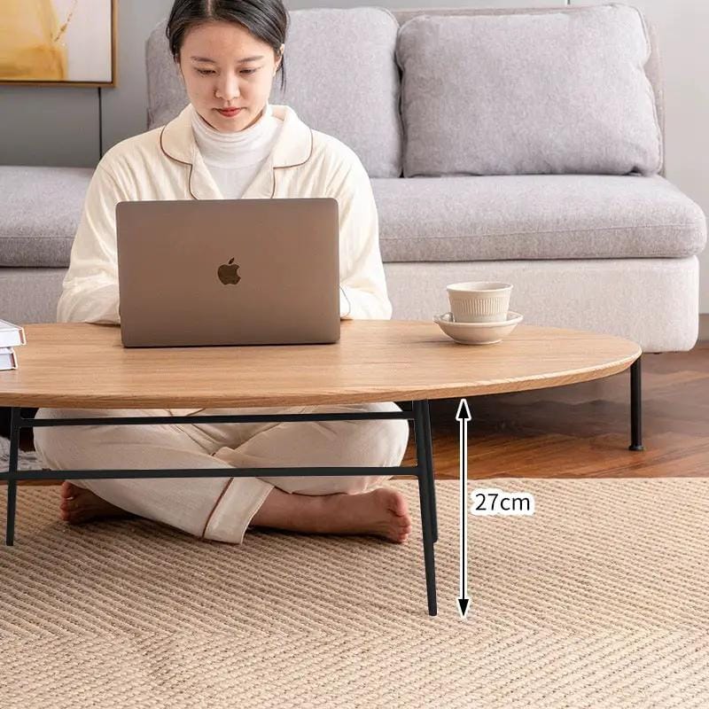 sue-e furniture Coffee Tables Elegant Oval Coffee Table Elegant Oval Coffee Table