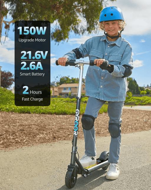 Kiwi eRide Kiwi eRide Ages 6-12 Gyroor H30 Max Black Kids Electric Scooter Ages 6-12 Gyroor H30 Max Black Kids Electric Scooter