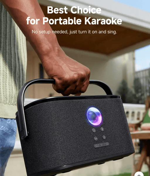 Ikarao S2 Karaoke Machine System With 8″ Touch Screen Wireless Mic by Kiwi Grab