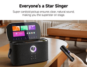 Ikarao S2 Karaoke Machine System With 8″ Touch Screen Wireless Mic by Kiwi Grab