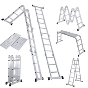 Kiwi Grab Kiwi Grab Multi Purpose Ladder 3.6M with two platforms folding ladder Multi Purpose Ladder 3.6M with two platforms folding ladder