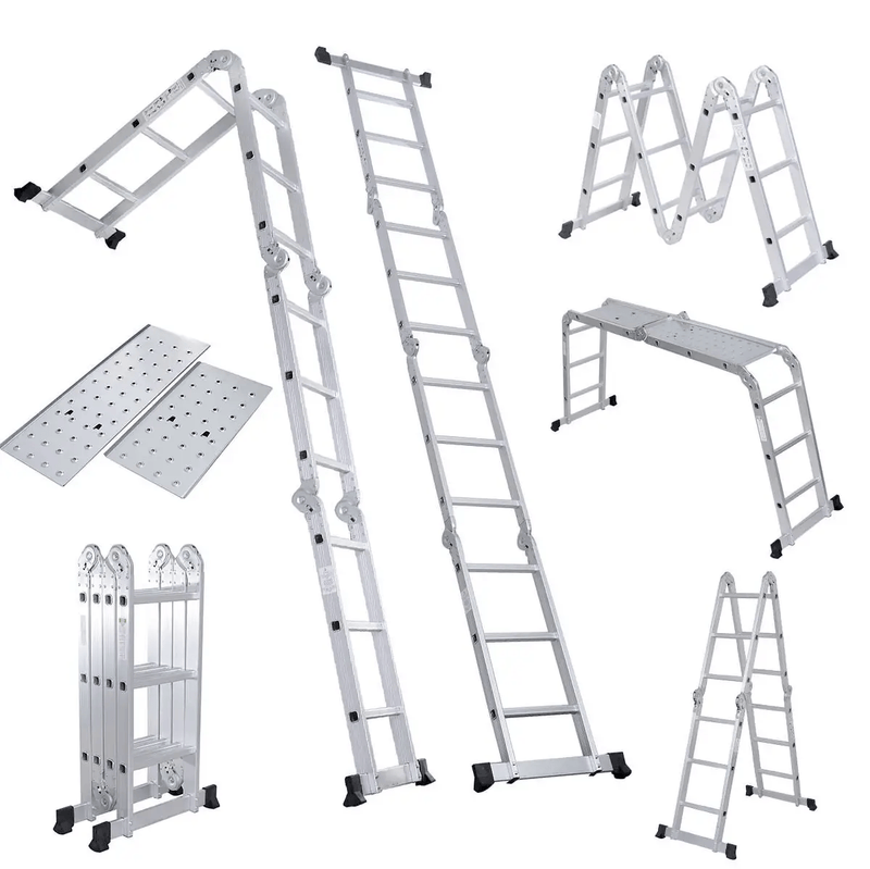 Kiwi Grab Kiwi Grab Multi Purpose Ladder 3.6M with two platforms folding ladder Multi Purpose Ladder 3.6M with two platforms folding ladder