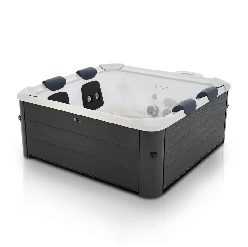 M Spa Oslo Plus 1.8m square, Air Jet massage, filtration system, APP by Kiwi Grab