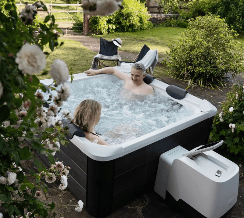 M Spa Oslo Plus 1.8m square, Air Jet massage, filtration system, APP by Kiwi Grab